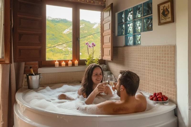 alojamiento-jacuzzi-privado-asturias-proaza Semana Eclipse Solar Total 2026 en Asturias alojamiento rural