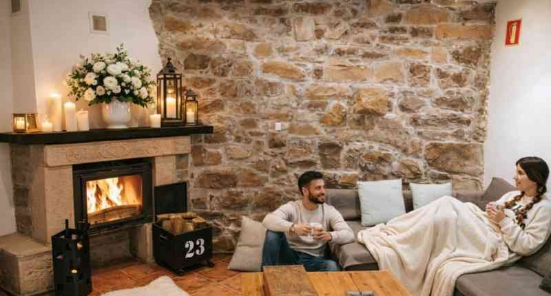casa-rural-con-encanto-proaza-chimenea